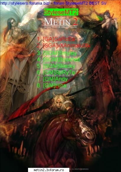 metin2 private - 1000+ mesages - 19.000+ vizionari ! the best !