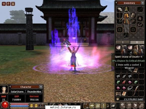 Mage :) - Caracterul meu....:) (mage, lvl 27 Nu am insistat - Despre caracterul tau