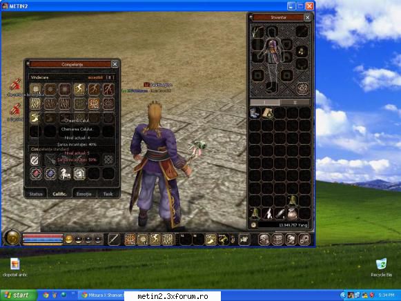 Mitsura :X (Shaman,Metin2UK) - are si patru puncte pe chemarea calului:) - Despre caracterul tau