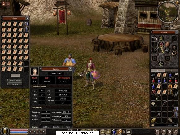 my ch:) - Name CoDruTzZzZ Lvl 31 Server Taurus iteme - Despre caracterul tau
